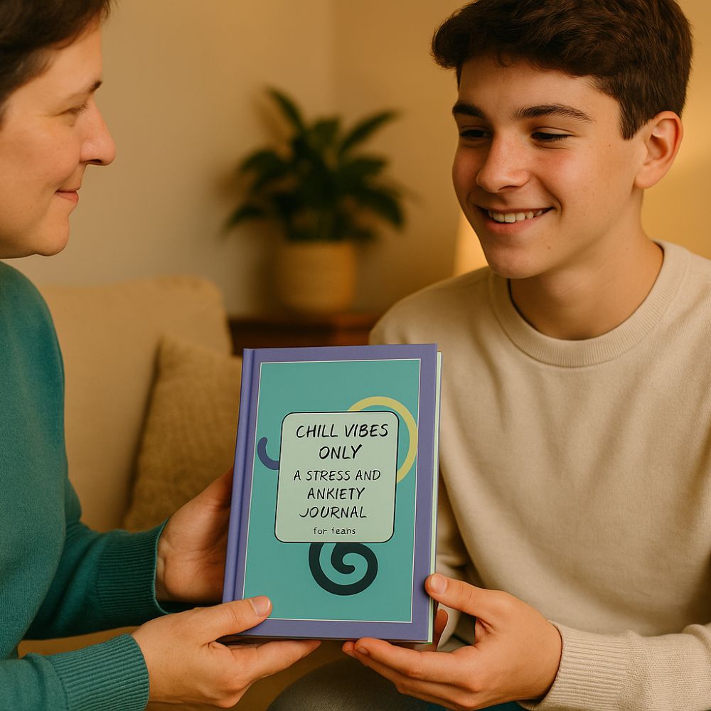 Chill Vibes Only: A Stress and Anxiety Journal for Teens