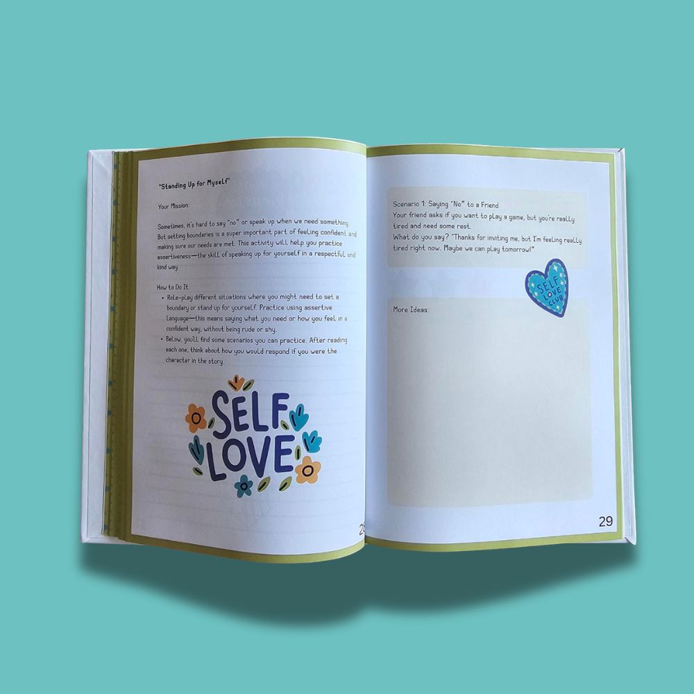 Super Me Journal Calm Little Minds Self esteem Confidence