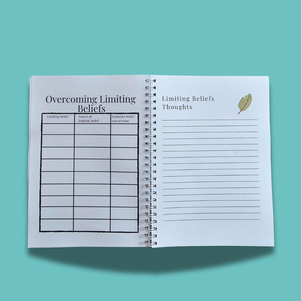 Nurturing Teachers self-care journal a mental health and wellness journal designed for teachers.