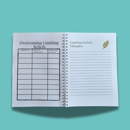 Nurturing Teachers self-care journal a mental health and wellness journal designed for teachers.